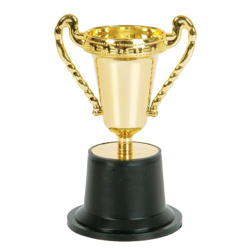 61017 5 In. Plastic Gold Trophy