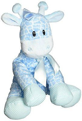 52445 8.5 In. Jingles Giraffe Blue Plush