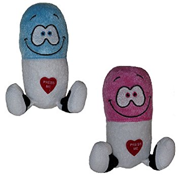 84614 5 In. Happy Pill Laughing Plush