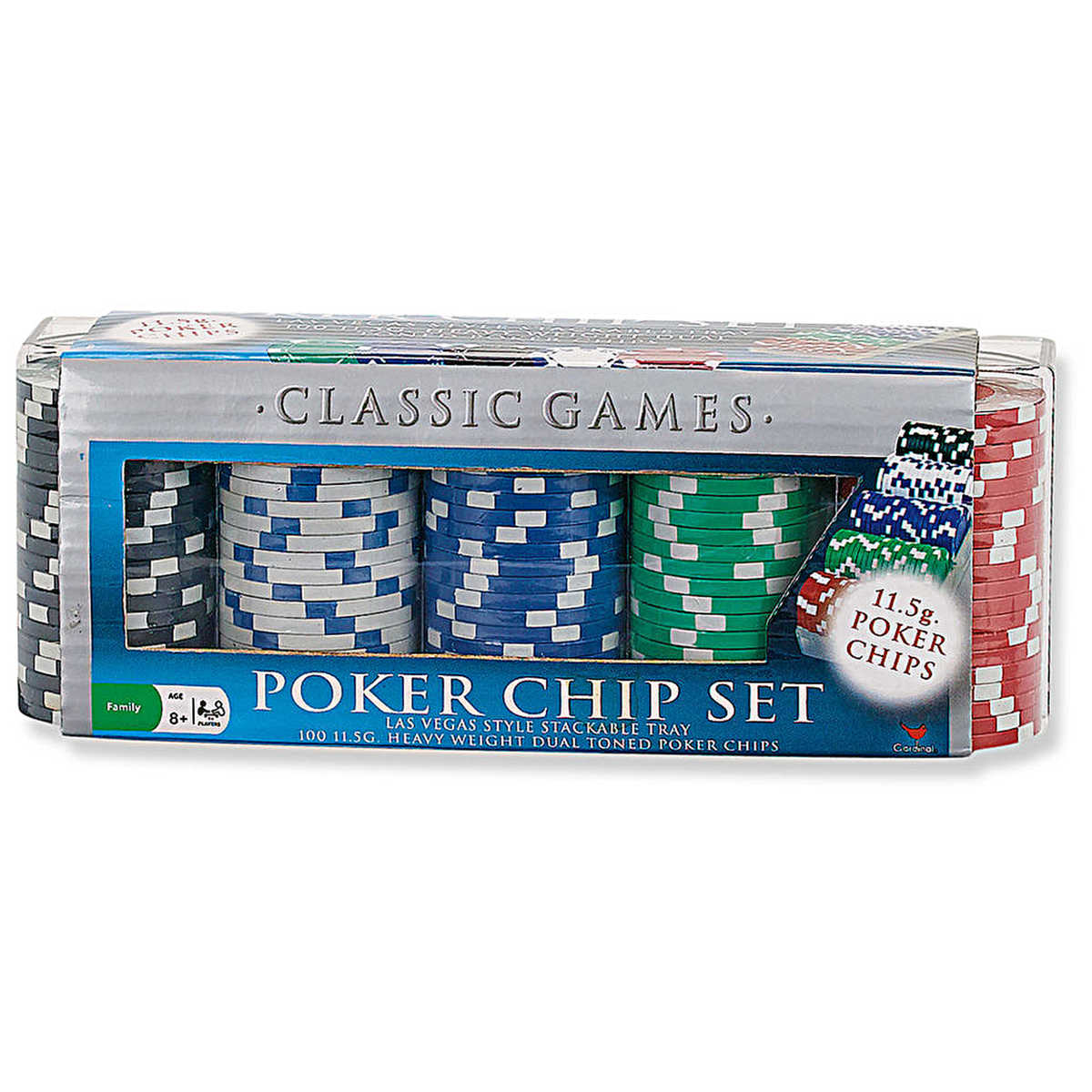 52920 100 Vegas Style Poker Chips