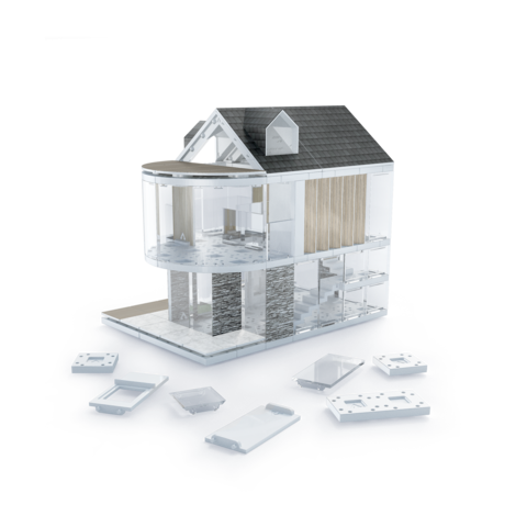 A10034 90 - Architectural Model Building Kit, 230 Piece