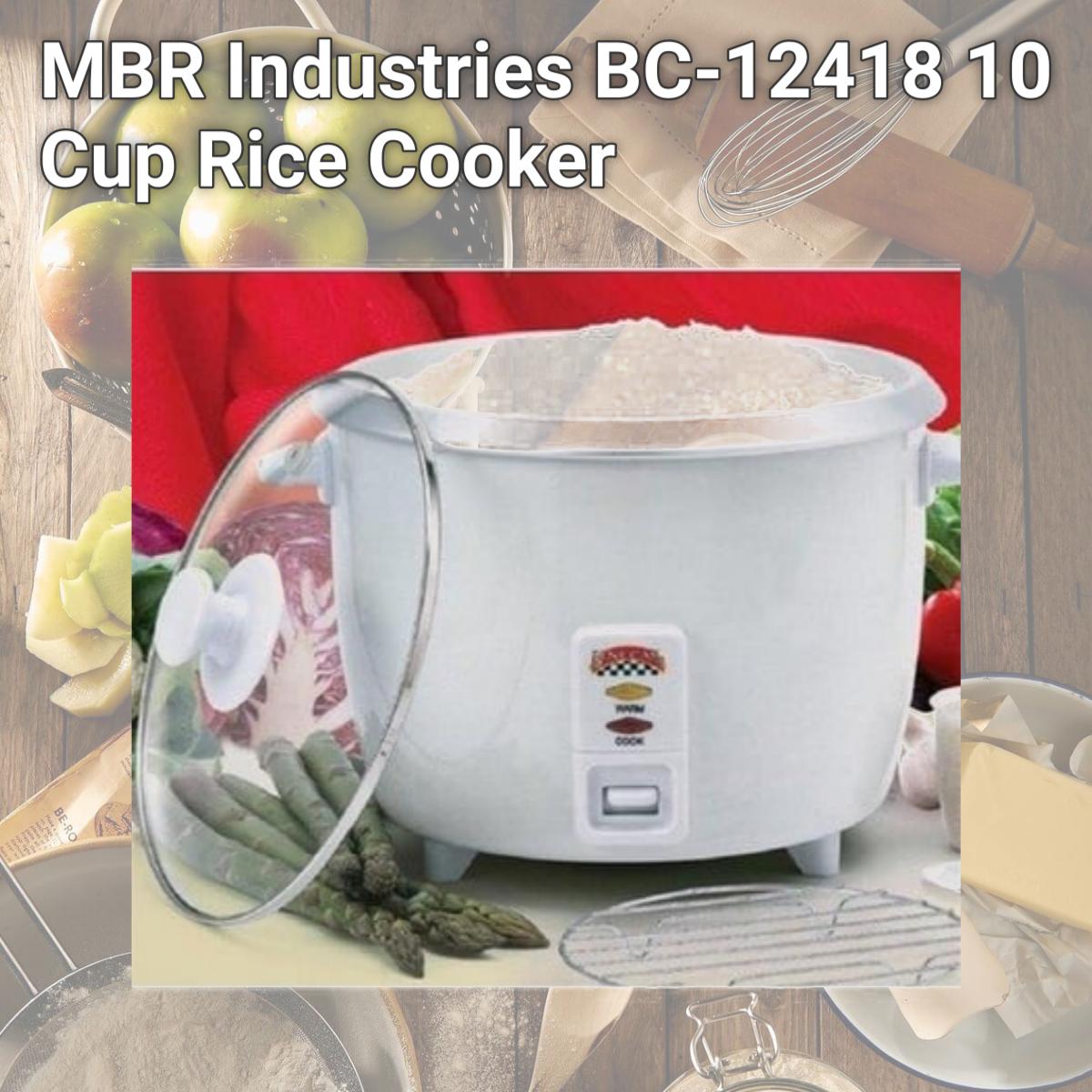 Picture of MBR Industries BC-12418 10 Cup Rice Cooker