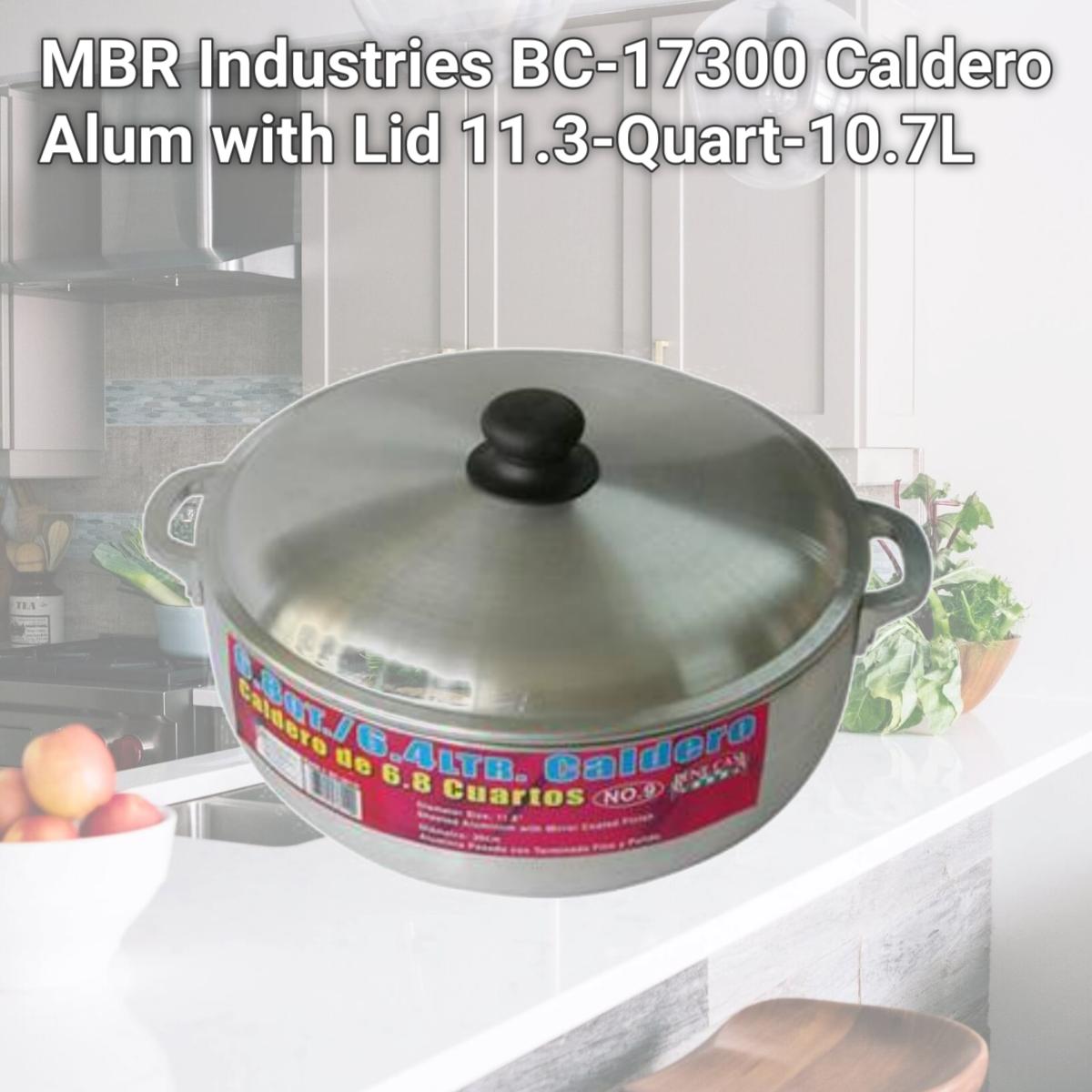 Picture of MBR Industries BC-17300 Caldero Alum with Lid 11.3-Quart-10.7L