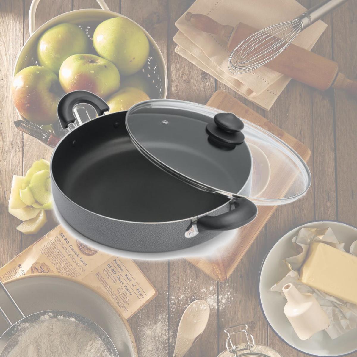 Picture of MBR Industries BC-40901 Bene Casa Speckled Casserole  Non Stick 5.2 QT