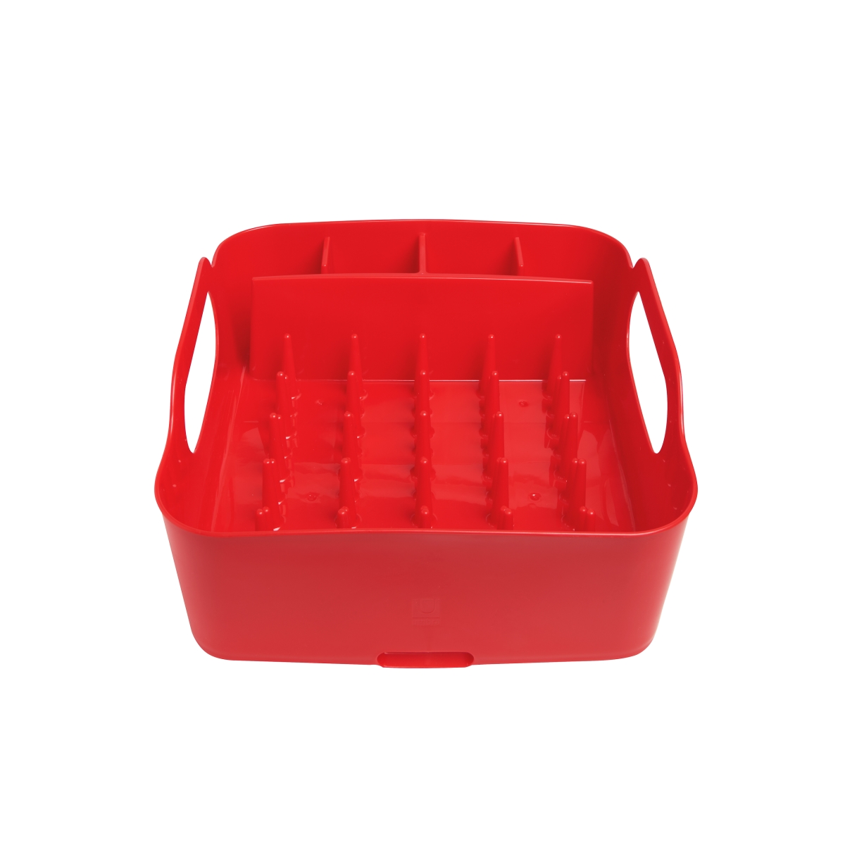 330590-505 Tub Dish Drying Rack - Red