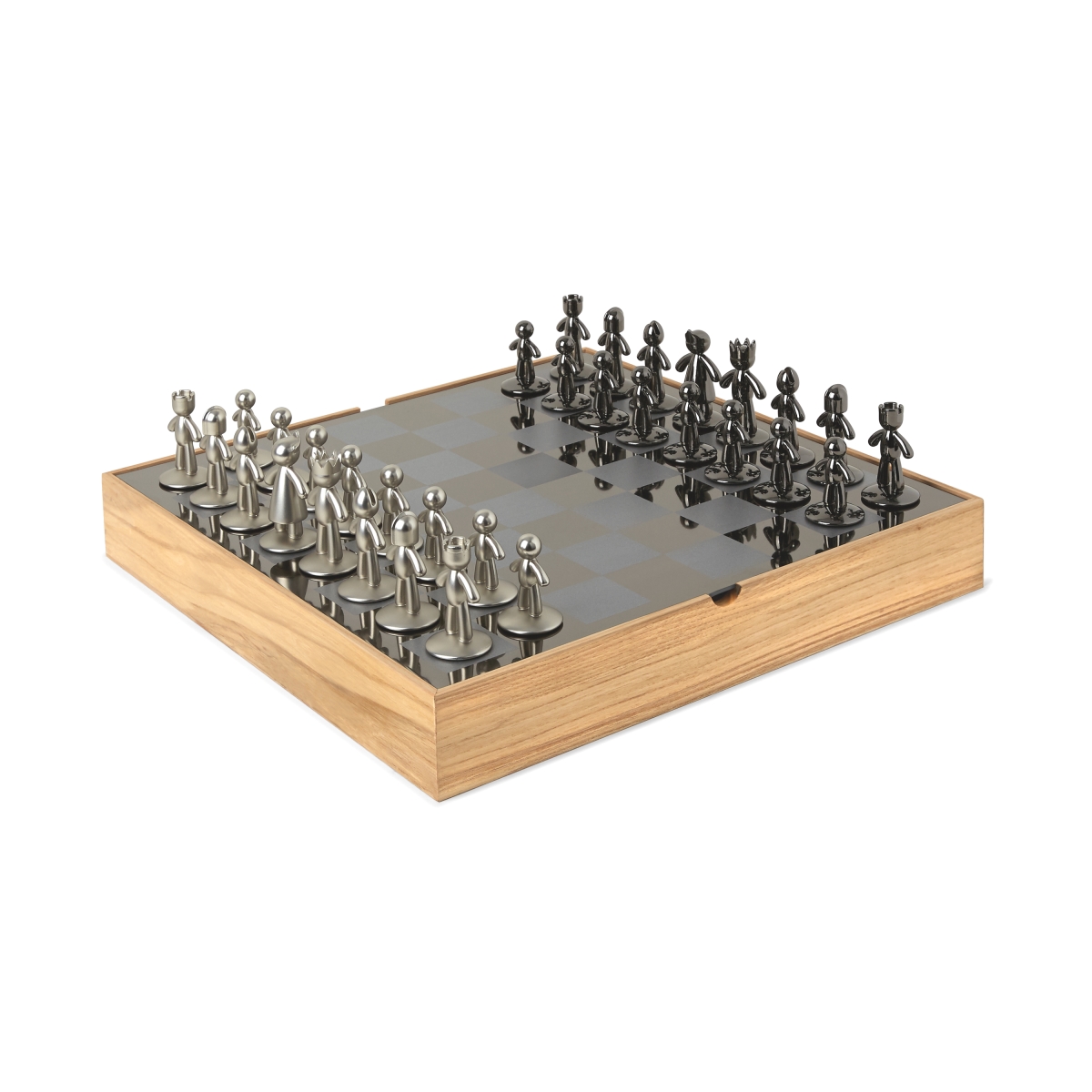 1005304-390 Buddy Chess Set For Kids & Adults, 33 X 33 X 3.8 Cm - Natural