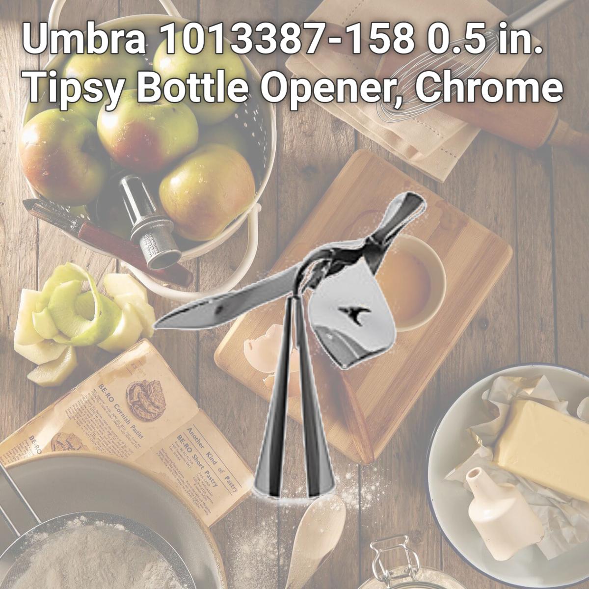 Picture of Umbra 1013387-158 0.5 in. Tipsy Bottle Opener, Chrome
