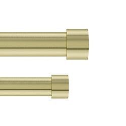 UPC 028295334969 product image for 1014401-104 66-120 in. Cappa 1 Double Rod, Brass | upcitemdb.com