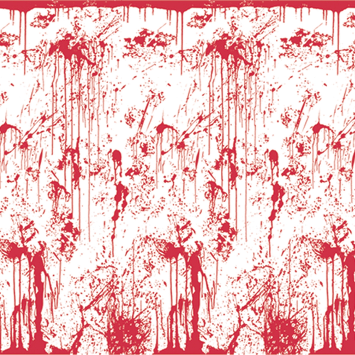 Bg00710 Bloody Wall Backdrop Party Accessory