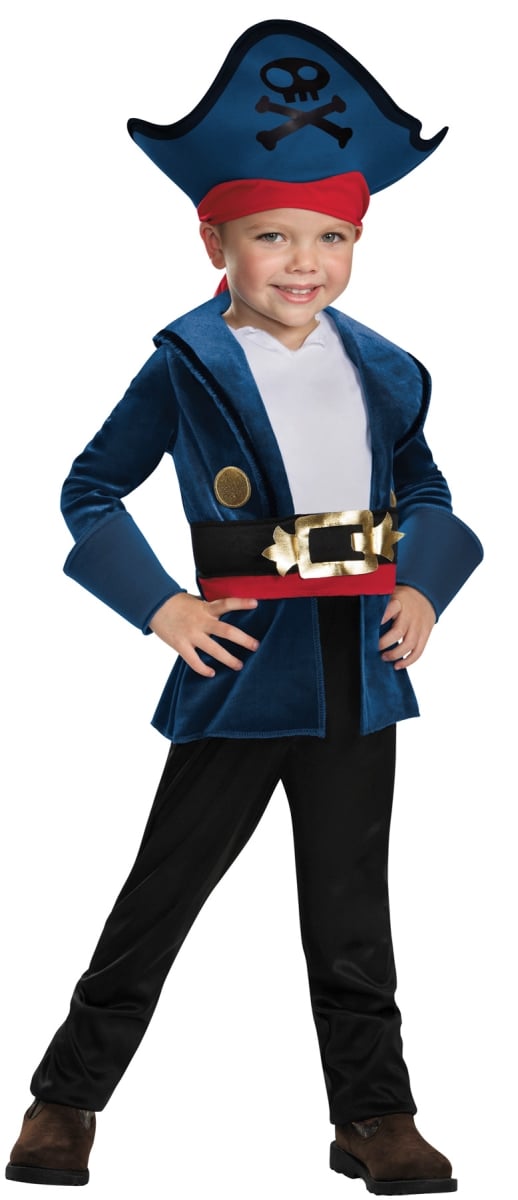 Dg86382m Capt Jake Classic Costume, Size 3 - 4 Tall