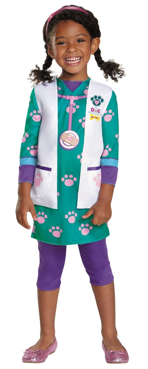 Dg88090m Doc Pet Vet Classic Costume, Size 3 - 4 Tall