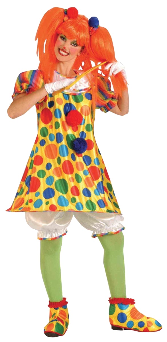 Clown Giggles Adult Costume