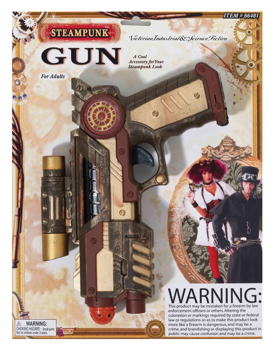 Fm66481 Steampunk Space Gun Costume