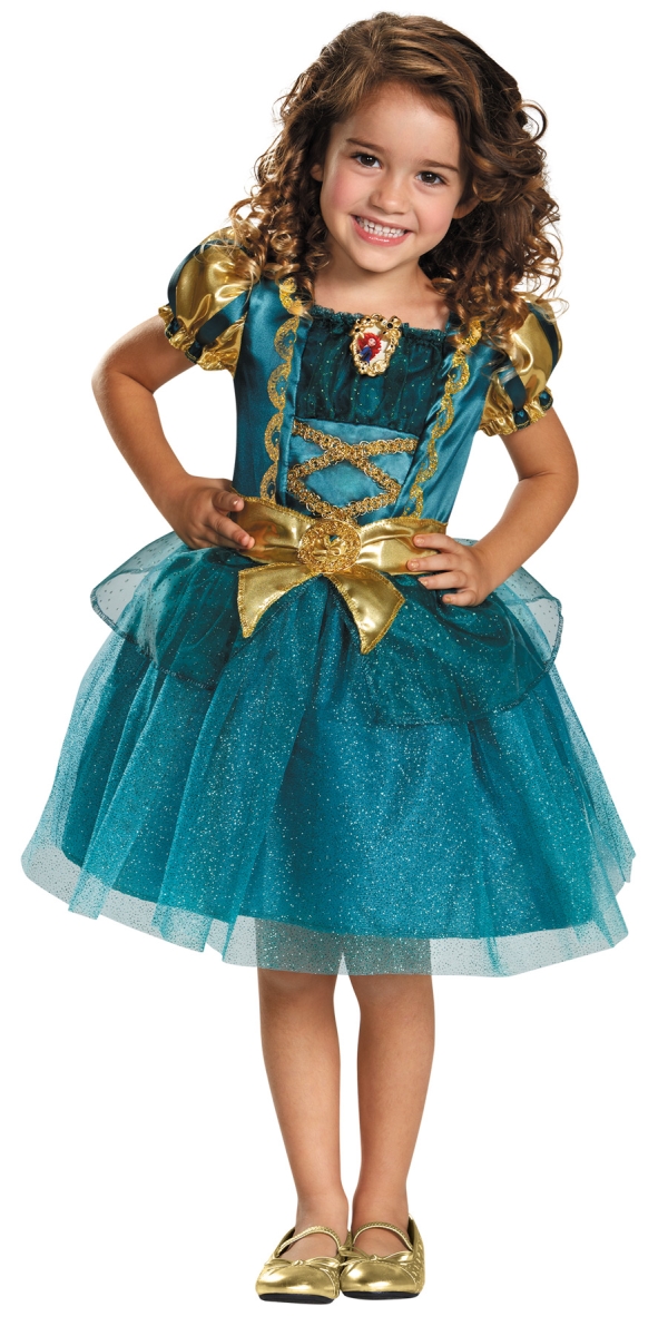 Dg82899m Merida Toddler Classic Costume, Size 3 - 4 Tall