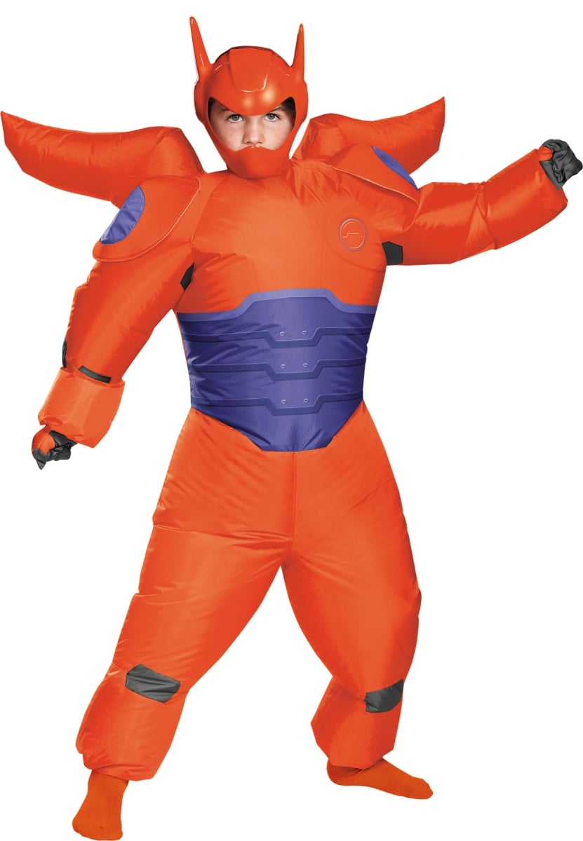 Dg91827 Baymax Red Inflatable Child Costume