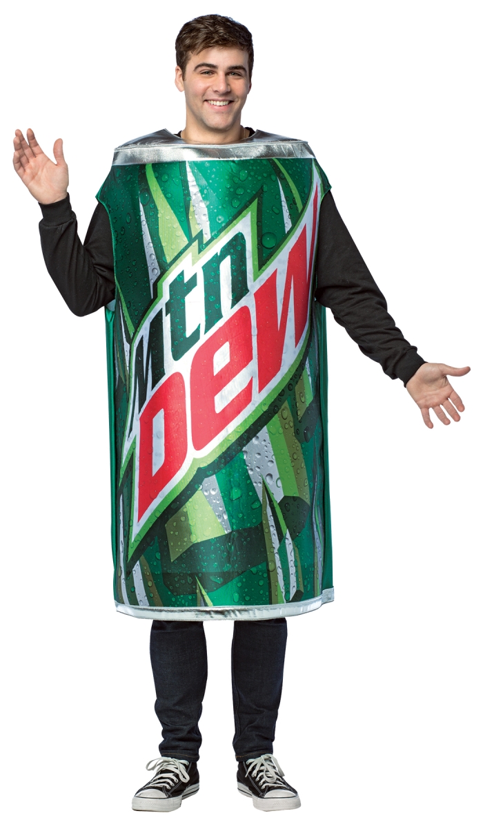 Gc4637 Mountain Dew Get Real Can Costume