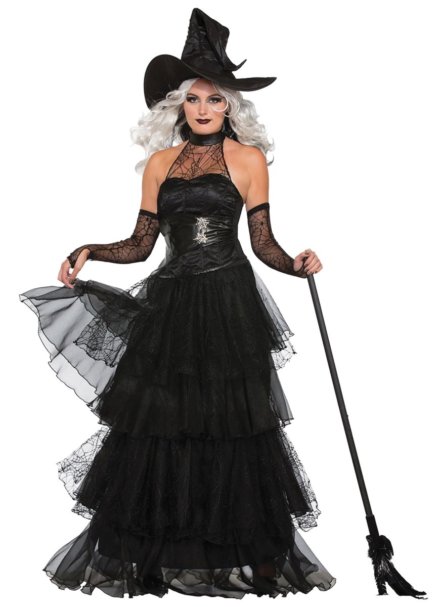 Fm76655 Ember Witch Adult Costume, Extra Small & Small