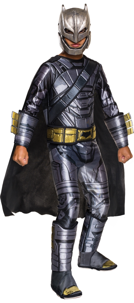 Doj Batman Armored Child Costume, Small