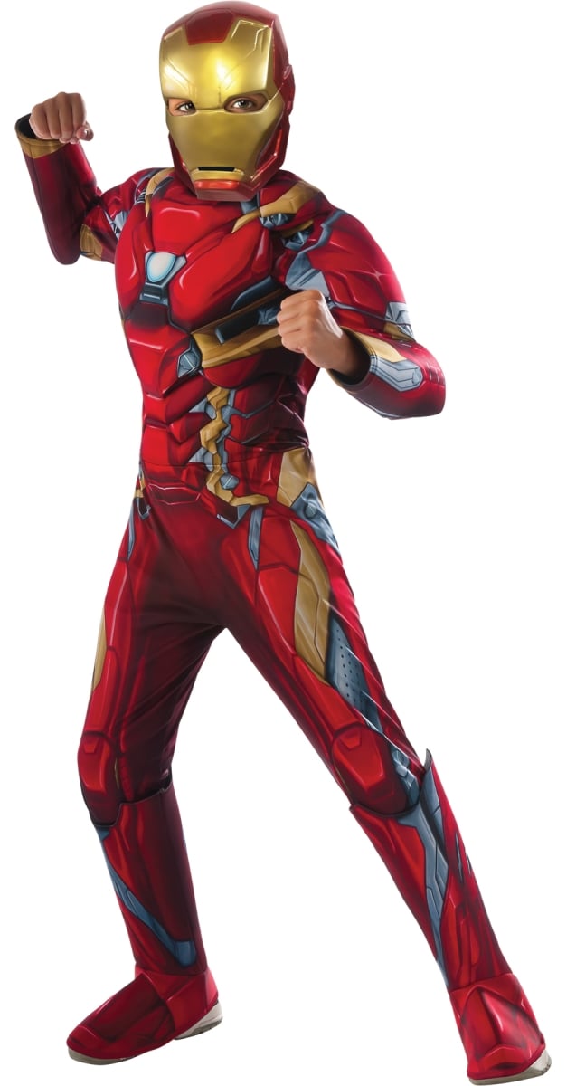 Morris Costume Ru620592md Ca3 Iron Man Child Costume, Medium