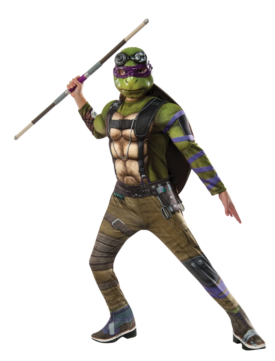 Ru620821sm Teenage Mutant Ninja Turtles 2 Deluxe Donatello Child Costume, Small