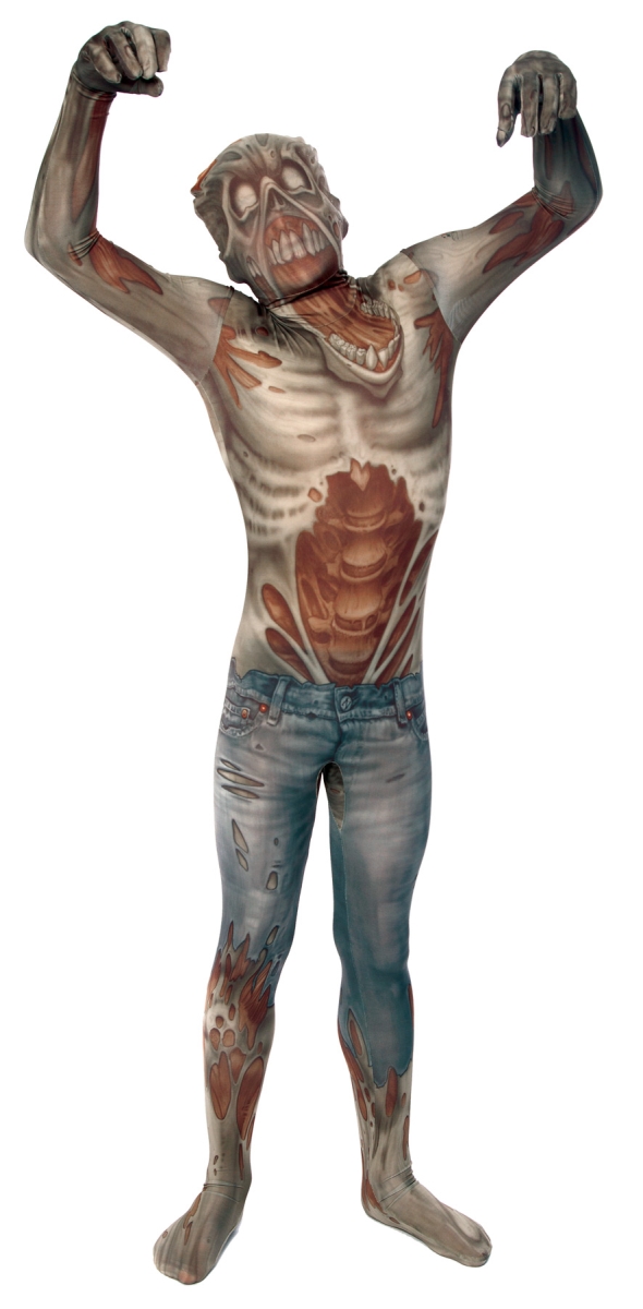 Morris Costume Mh09795 Morph Zombie Child Costume, Large