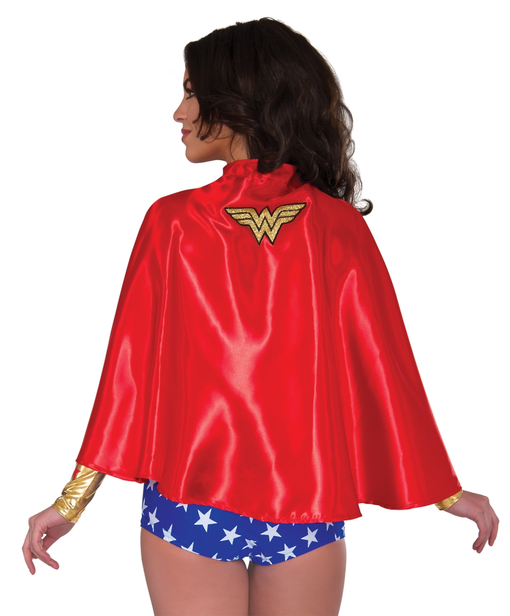 Ru32216 Wonder Woman Adult Cape Costume