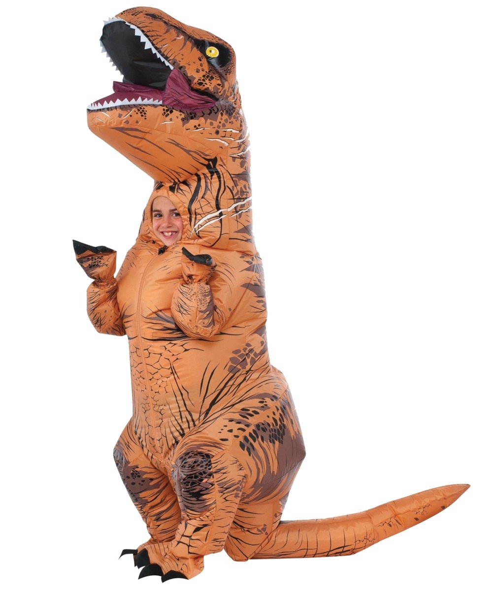 Ru610821 T Rex Inflatable Child Costume