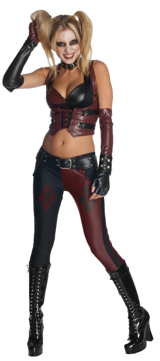 Morris Costume Ru880586md Batman Harley Quinn Adult Costume, Medium