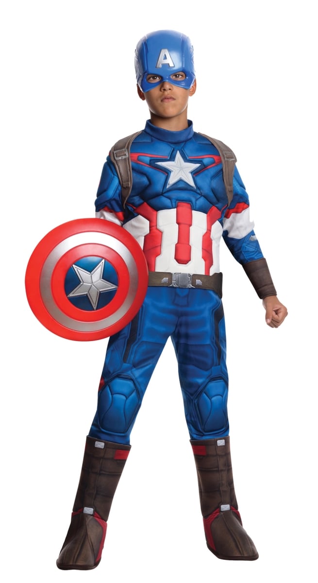 Morris Costume Ru610425sm Capt America Child Costume, Small