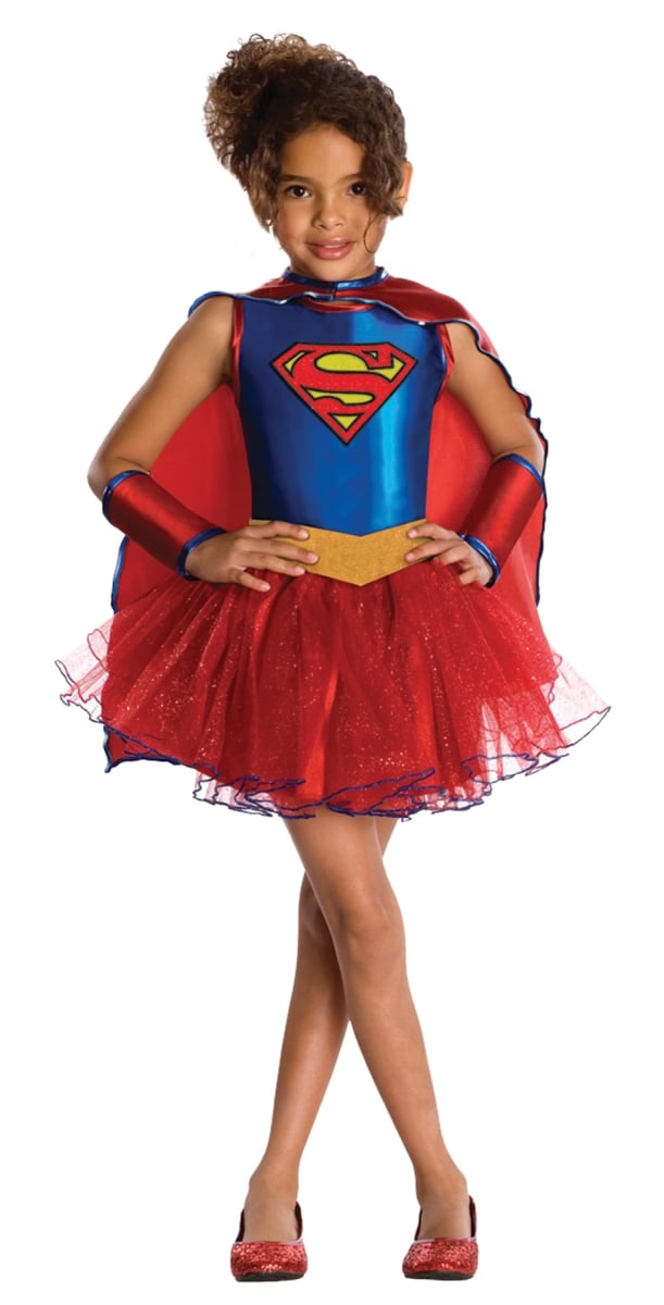 Morris Costume Ru881627sm Supergirl Tutu Child Costume, Small