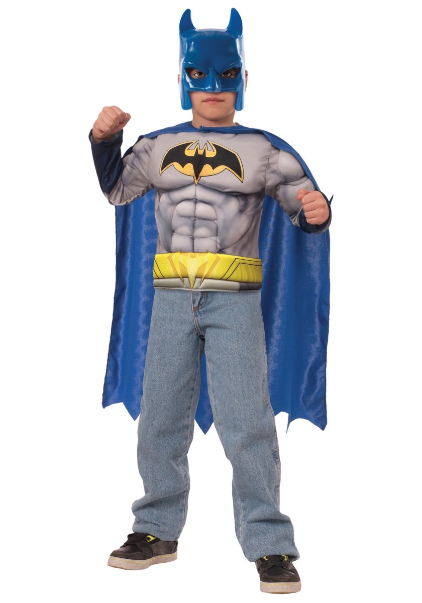 Rug31422 Batman Muscle Chest Set Child Costume