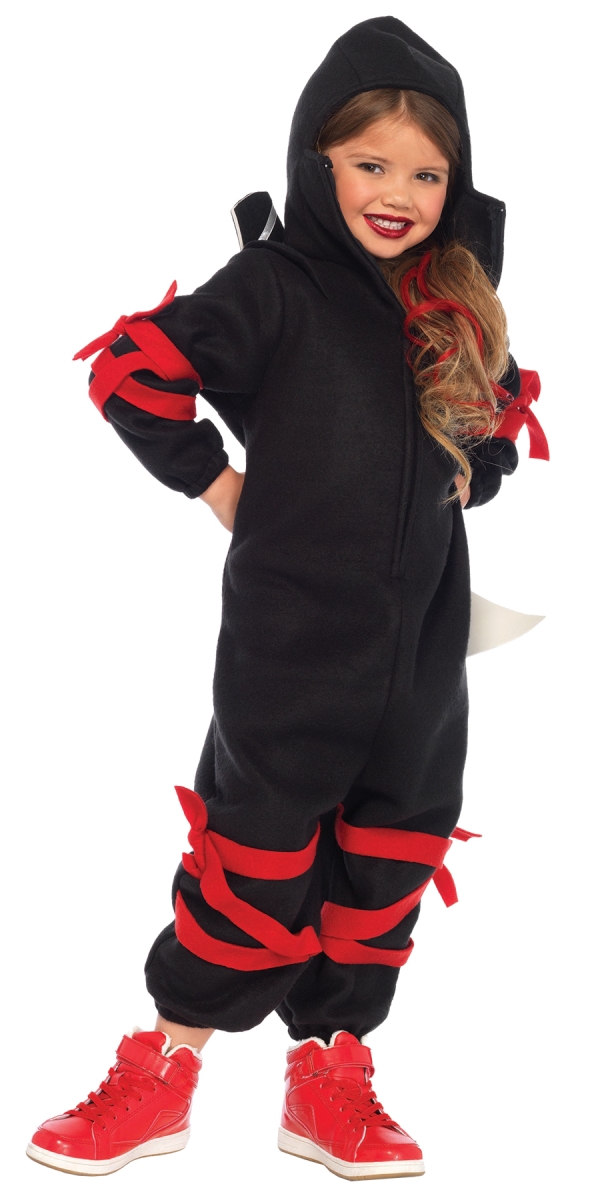 Morris Costume Uac49102ml Ninja Kigarumi Funsie Child Costume, Medium & Large