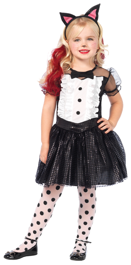 Morris Costume Uac48146sm Tuxedo Kitty 3 Piece Child Costume, Small