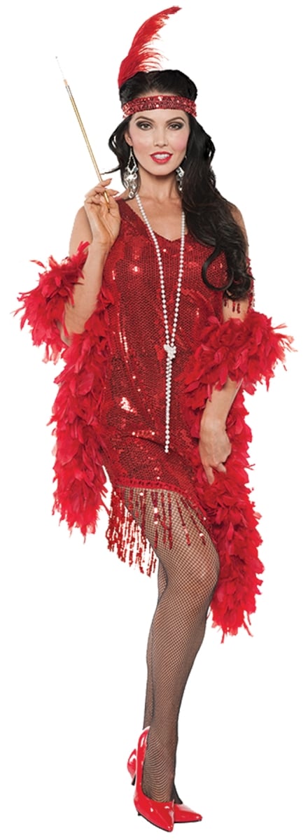 Swingin Red Adult Costume, Extra Large