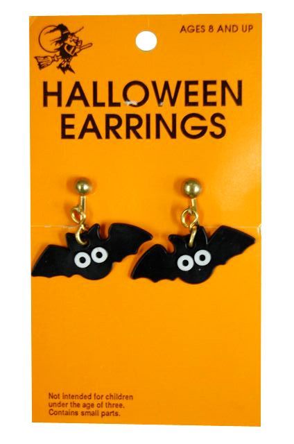 Wa13 Earrings Bat Costume