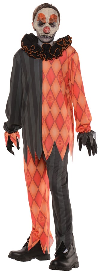 Ur26273md Evil Clown No Mask Child Costume, Medium