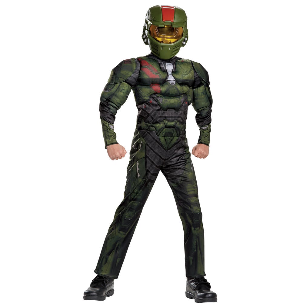 Morris Dg24406l Halo Wars Jerome Muscle Child Costume, Size 4-6