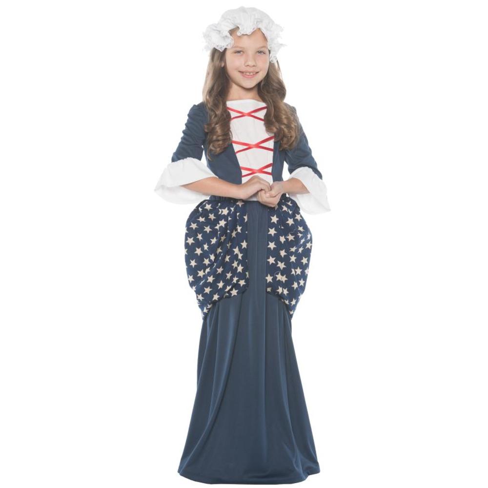 Morris Ur25887sm Small Betsy Ross Child Costume - Size 4-6