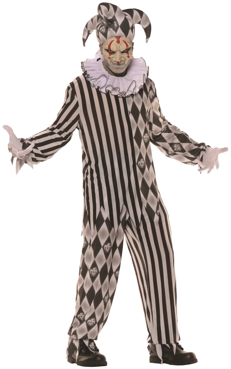 Morris Ur28602 Evil Harlequin Adult Costume