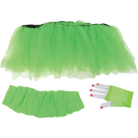 Morris Ur28782os Adult Neon Green Tutu Set