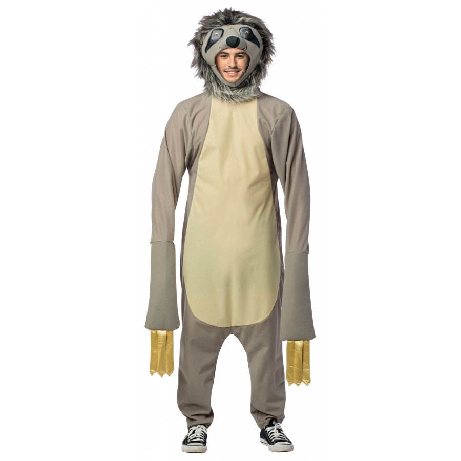 Gc6541 Sloth Adult Costume - One Size
