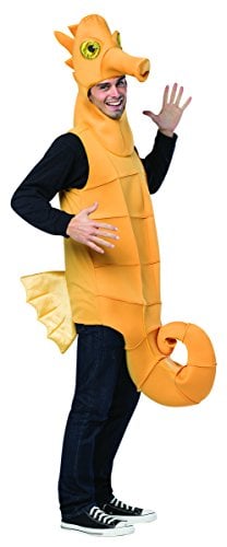 Morris Gc6704 Mens Seahorse Costume, Brown & Orange - One Size