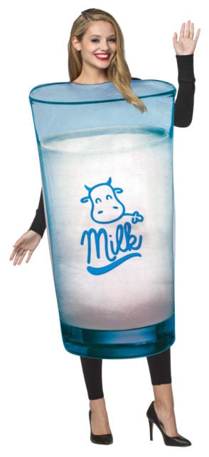 Morris Gc6800 Adult Get Real Glass Of Milk Healthy Drink Costume