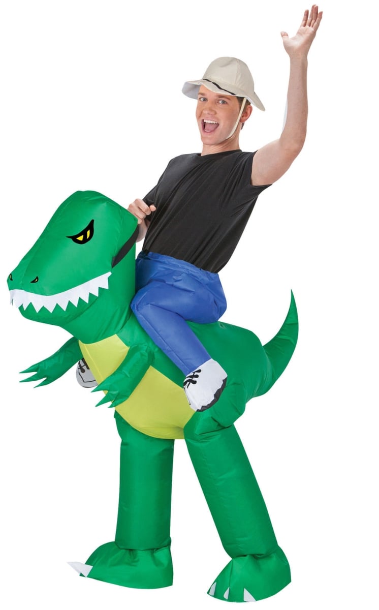 Morris Ss59286g Inflate Dinosaur Rider Adult Costumes