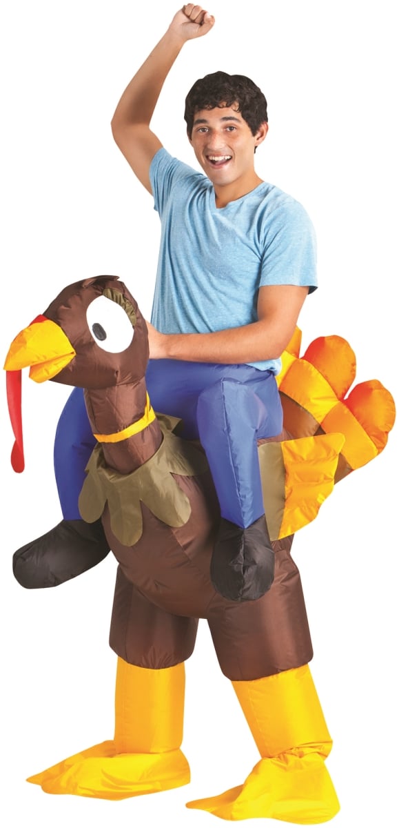 Morris Ss64010g Inflate Turkey Rider Adult Costumes