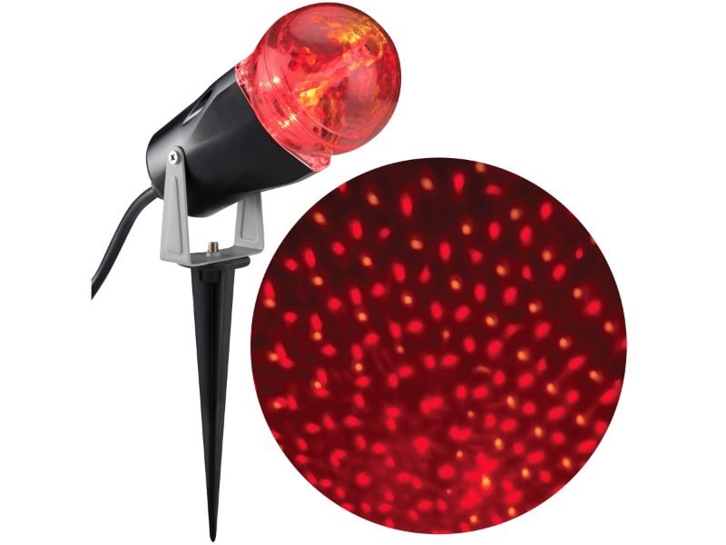 Morris Ss74022g Orange Projection Star Spinner Motion Led Spot Light