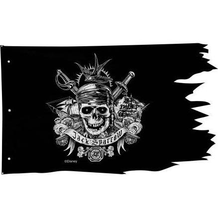 50 X 30 In. Pirates Of The Caribbean Dead Men Tell No Tales Pirate Flag Wall Decor