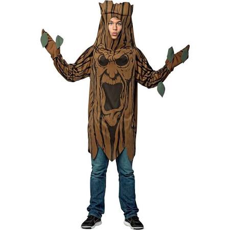Gc397 Mens Scary Tree Adult Tunic Costume