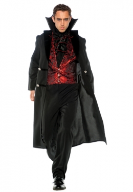 Ur28695 Mens Gothic Vampire Costume - Size 42-46