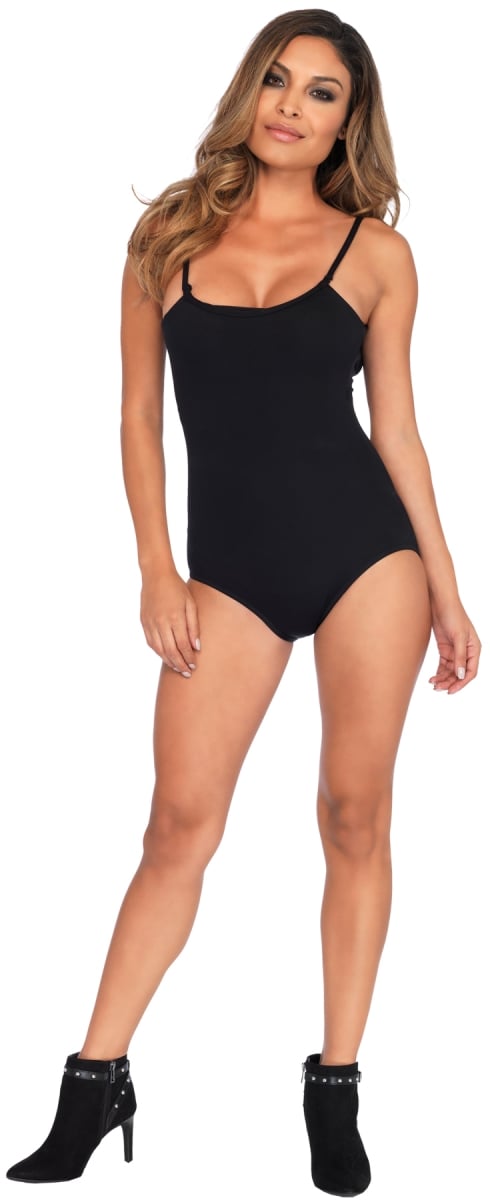 Ua3764bkml Adult Basic Bodysuit, Black - Medium & Large